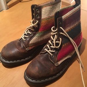 Pendleton Dr Martens airwalkers combat boots